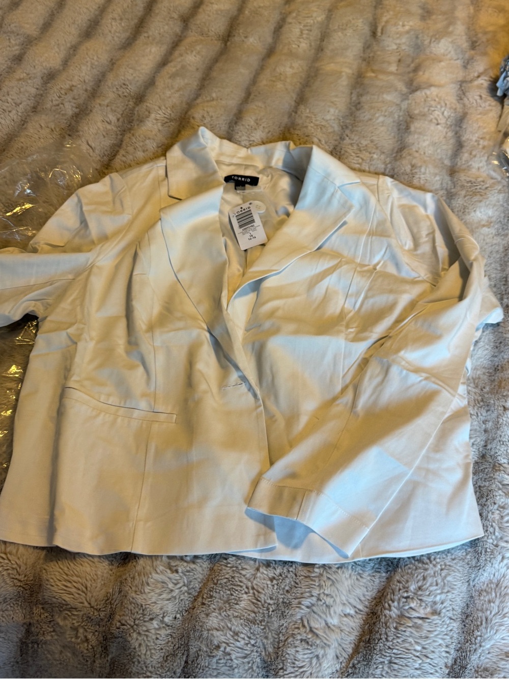 White Tailored Women's Blazer